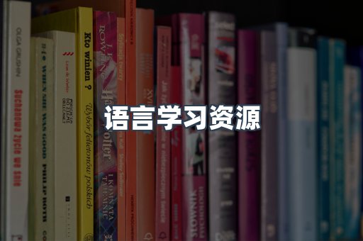 语言学习资源